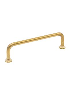 Cabinet Handle / Drawer Pull 1353-128 - Polished Uncoated Brass - Beslag Design