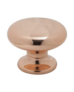 Cabinet Knob 8702-30 - Polished Copper - Beslag Design