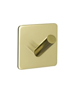 Base 200 1-Hook - Polished Brass - Beslag Design