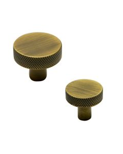 Flat Knob - Antique Bronze - Beslag Design