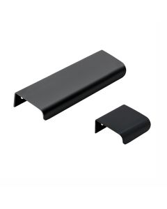 Lip Profile Handle - Black - Beslag Design