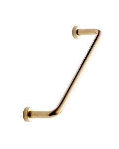 Lounge Handle - Untreated Polished Brass 