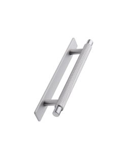 Manor Handle / Backplate - Stainless Steel Look 