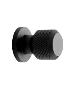 Manor Round Knob - Matte Black