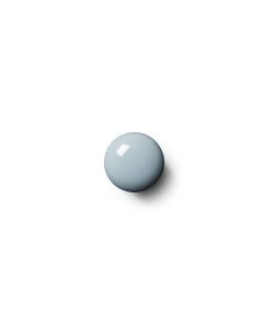 Plain Porcelain Knob / Hook - Blue - Anne Black