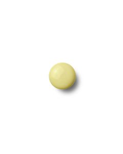 Plain Porcelain Knob / Hook - Yellow - Anne Black