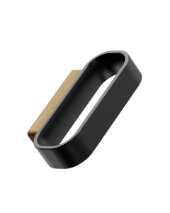 Race Knob - Oak / Matte Black