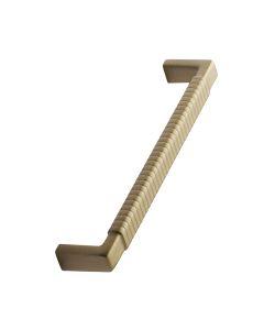 Rattan Handle - Brushed Brass 