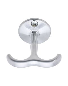 Siljan Hook – Brushed Chrome – Beslag Design