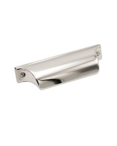 Timjan Shell Handle - Nickel Plated - Beslag Design