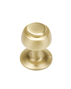 Victor Knob - Brushed Brass