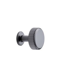 Villa Round Knob - Gun-Metal