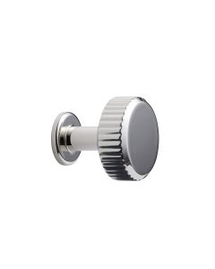 Villa Round Knob - Nickel Plated 