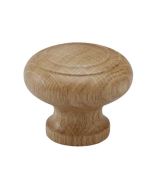 Cabinet Knob Rillan - Wood / Oak - Beslag Design