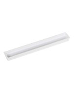 Cubic Recessed Handle - White