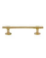 Uniform Handle - Brushed Untreated Brass - cc 128 mm