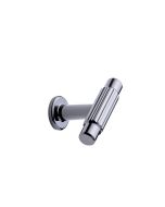 Villa T Knob - Black Nickel